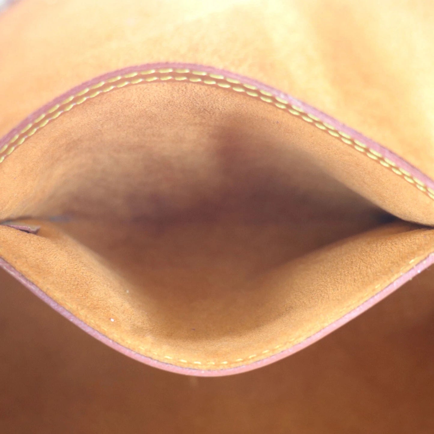 LOUIS VUITTON LV Alma PM Handbag Epi Leather Brown M54148 #DA584