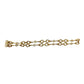 CELINE Logos Gold Plated Chain Necklace #CE506