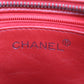 CHANEL CC Handbag Red Caviar Skin Leather #CD84