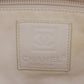 CHANEL Sports Line Boston Bag Beige Yellow Canvas #EF363