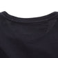 FENDI Roma Short Sleeve T-shirt Tops Black Size 50 #AH149