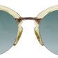 FENDI Sunglasses Clear Light Blue Turquoise Eye Wear #AH547