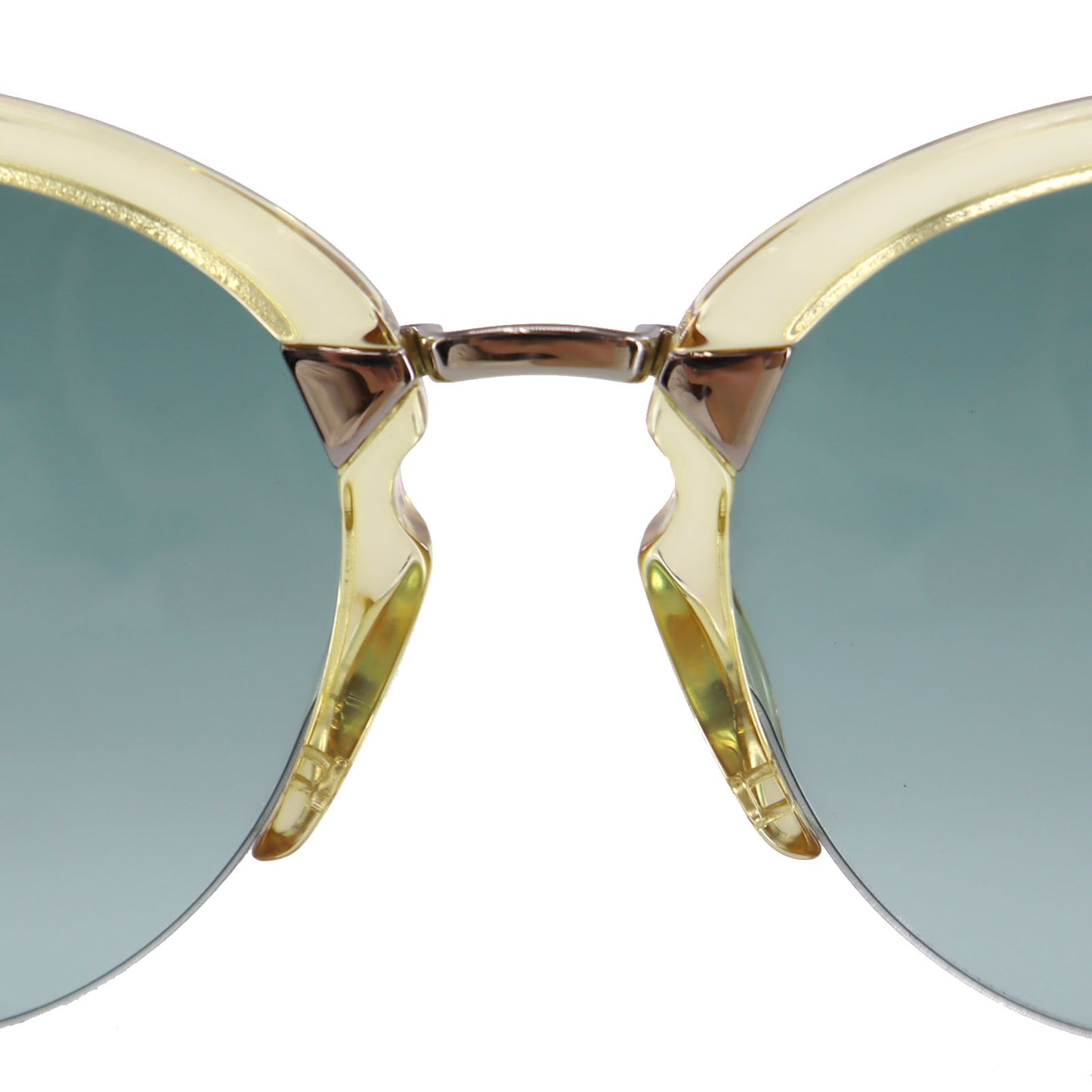 FENDI Sunglasses Clear Light Blue Turquoise Eye Wear #AH547