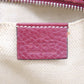 GUCCI Studded Soho Disco Crossbody Shoulder Bag Bordeaux Leather #AG432