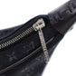 LOUIS VUITTON LV HandBag Little Boulogne Black Monogram Satin #AG984