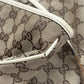 GUCCI Original GG Canvas Shoulder Tote Bag Brown #EG515