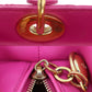 Christian Dior Lady Dior HandBag Shoulder Bag Pink #BM950