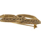 CHANEL CC Logos Pin Brooch Gold Plated 1108 #AG286