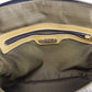 FENDI Zucca Handbag Brown Black Yellow Nylon Canvas #AH318