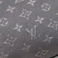 LOUIS VUITTON LV HandBag Little Boulogne Black Monogram Satin #AG984