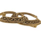 CHANEL CC Logos Pin Brooch Gold Plated 1108 #AG286