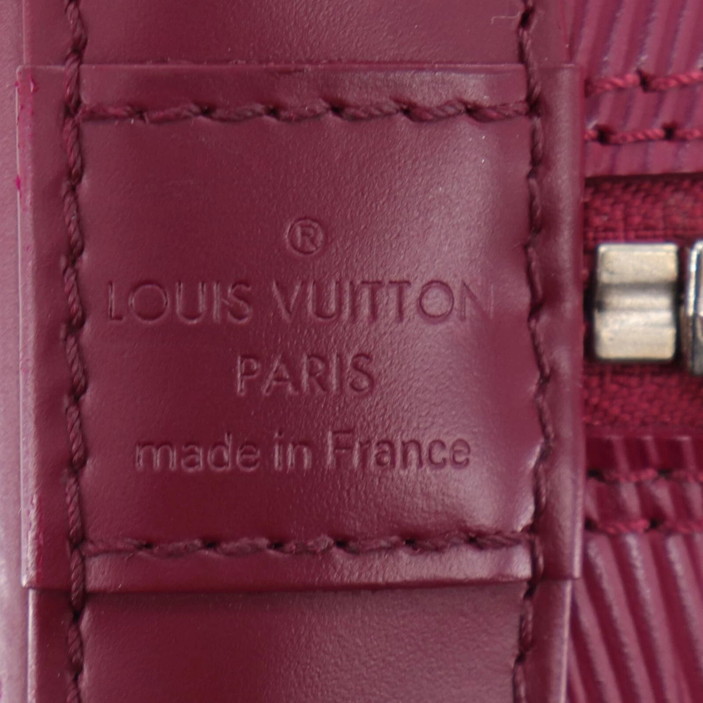 LOUIS VUITTON LV Alma PM Handbag Pink Epi Leather M40490 #EG84