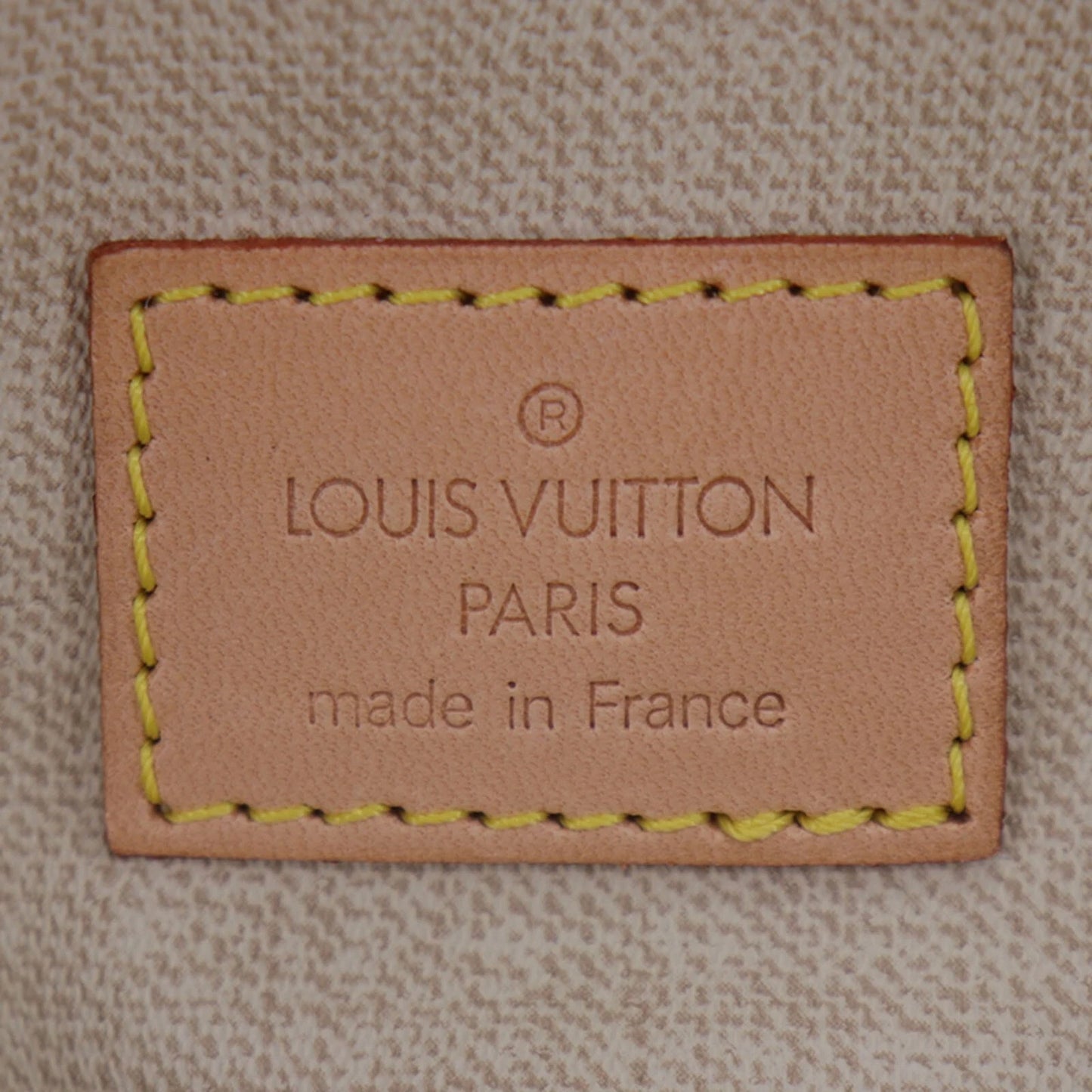 LOUIS VUITTON LV Trouville Handbag Monogram Leather M42228 #BP947