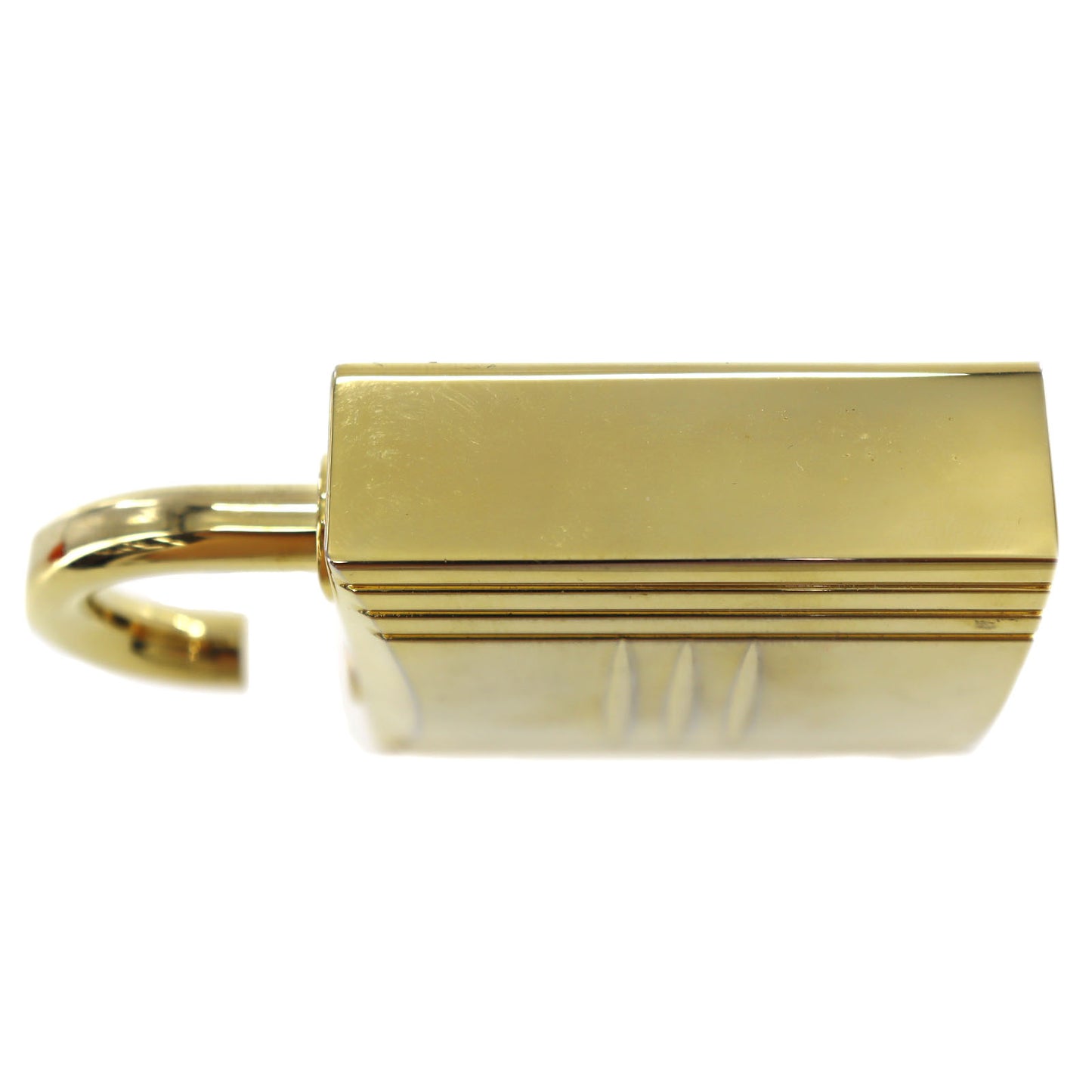 HERMES Cadena Perfume Case Gold-Plated #AH384