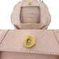 CHANEL Shoulder Bag Camellia Pink Leather #AH387