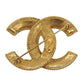 CHANEL CC Logos Pin Brooch Gold Plated 1108 #AG286