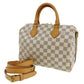 LOUIS VUITTON LV Speedy Bandouliere 25 Damier Azur Handbag N41000 #AH617