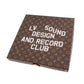 LOUIS VUITTON LV Pizza Box Record Case Monogram Canvas GI0634 Rare #CH303