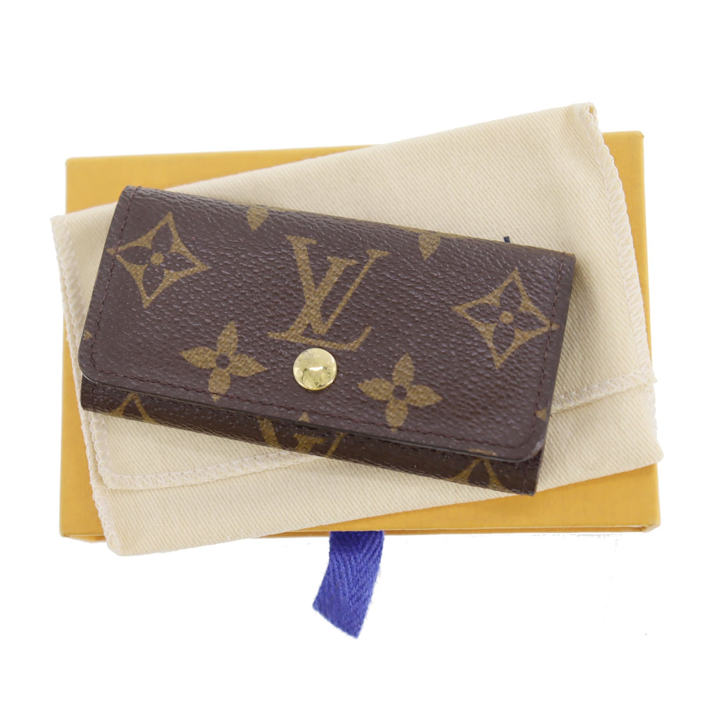 LOUIS VUITTON LV Multicles 4 Key Case Monogram M62631 #CN476