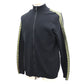 FENDI Logos Jacket Tops Black Gold Wool 100% Size 50 #AG844