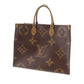 LOUIS VUITTON LV On The Go Used Tote Handbag Monogram Leather M45320 #CY586