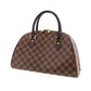 LOUIS VUITTON LV Ribera MM Handbag Damier Brown N41434 #AH687