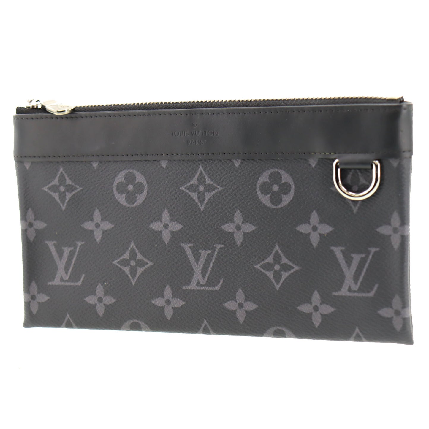 LOUIS VUITTON LV Pochette Discovery PM Clutch Monogram Eclipse M44323 #AH288