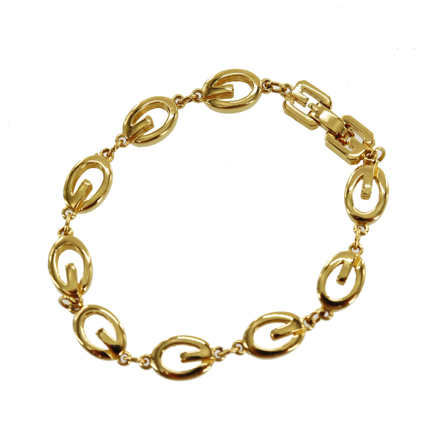 GIVENCHY G Logos Gold Bracelet 7.4in Gold-Plated Accessories # BO687