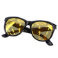 Yves Saint Laurent Sunglasses Mirror Black Yellow #AG167