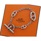 HERMES Chain Bracelet Chaine D'Ancre Silver 925 #AH532