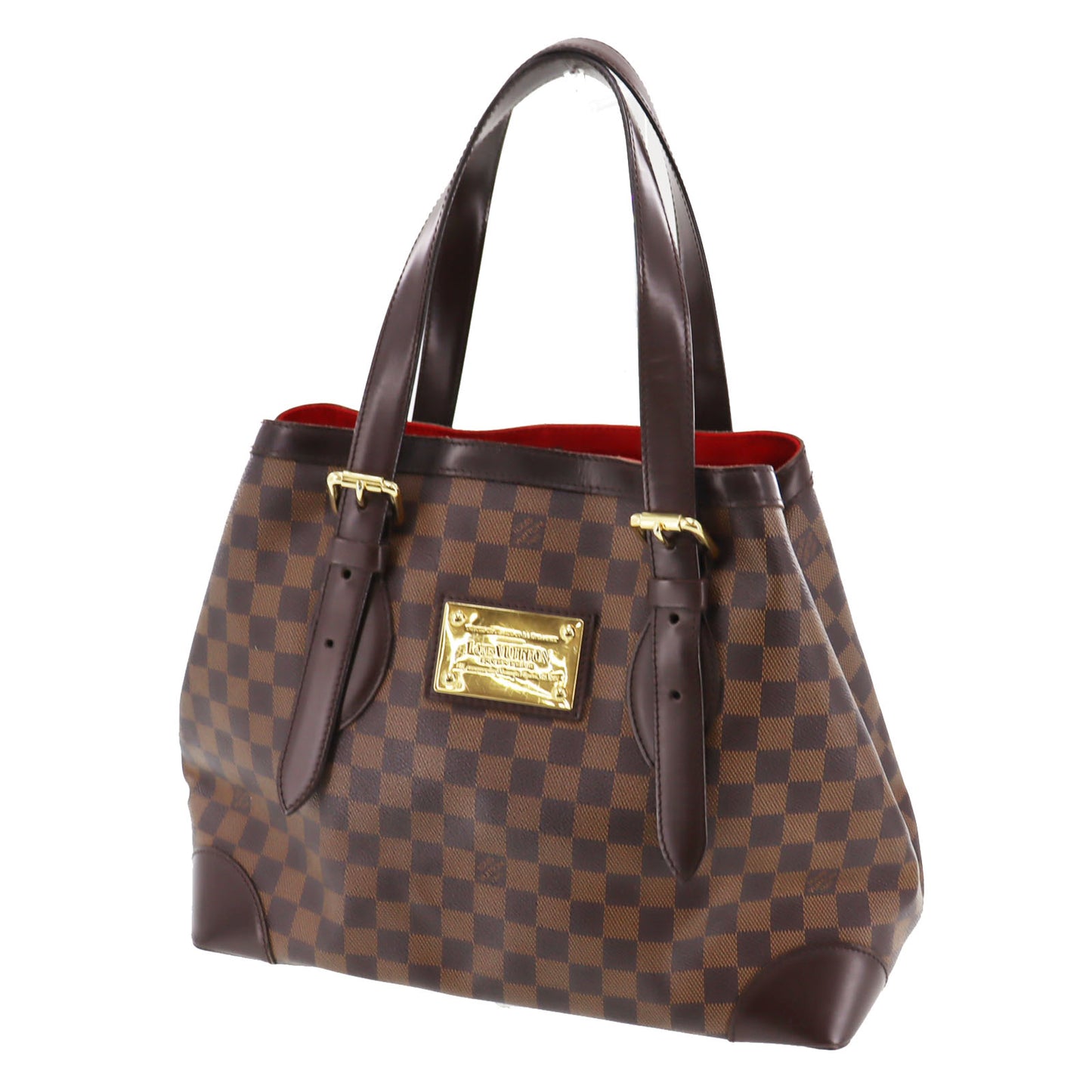 LOUIS VUITTON LV Hampstead MM Shoulder Tote bag Damier N51204 #AH61