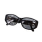 Yves Saint Laurent Sunglasses Black Gold Japan #CH136