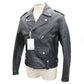 GIVENCHY Printed Back Biker Jacket Italy 48 Black High-quality #AG985