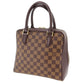 LOUIS VUITTON LV Brera Used Handbag Damier Brown N51150 Vintage #BT491