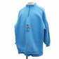 BALENCIAGA Flag Logo Long Sleeve Shirt Tops Light Blue #AH530