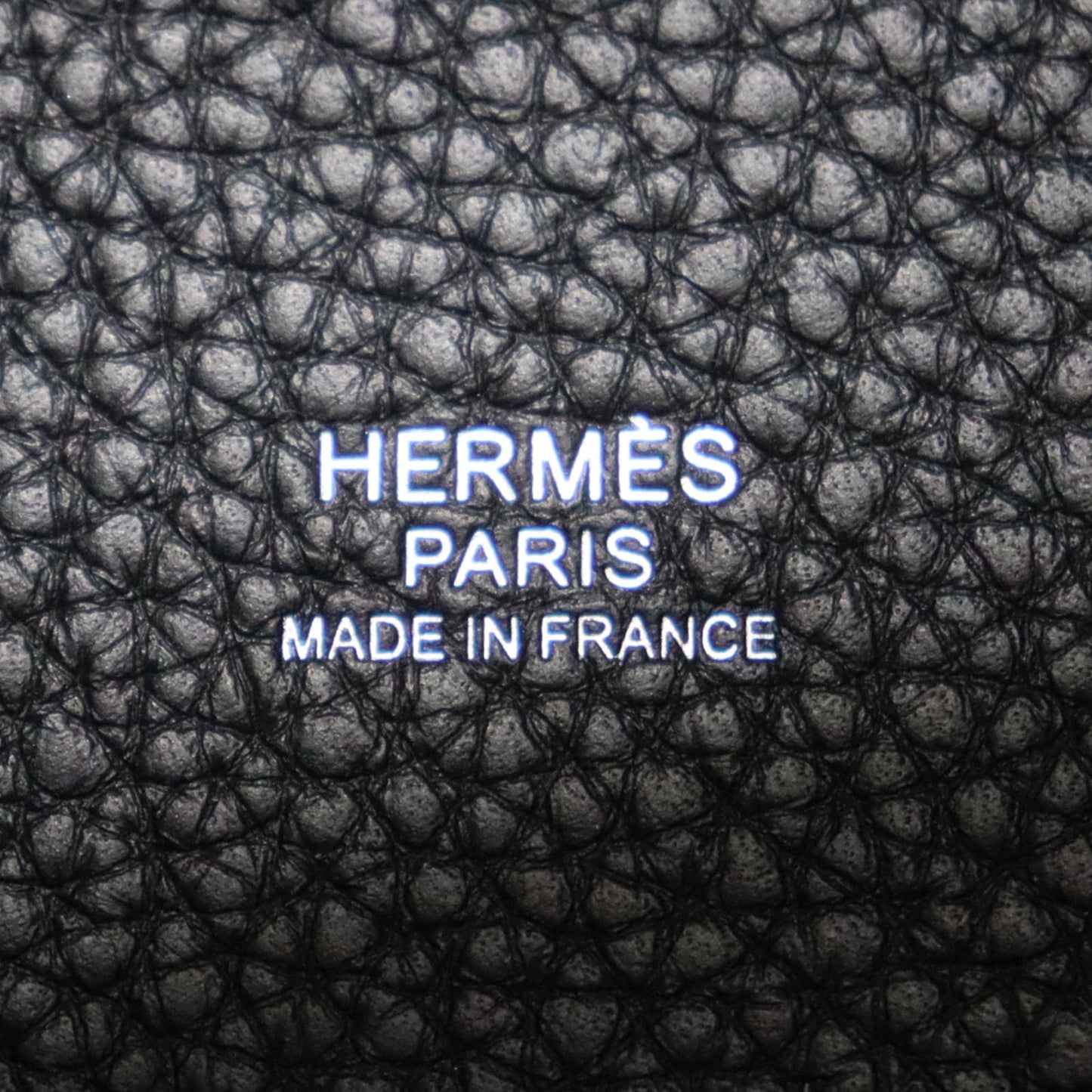 Hermes Picotin Lock PM Handbag Black Taurillon Clemence #AH22