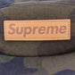 LOUIS VUITTON x Supreme LV Cap Camouflage Khaki Green Cotton #AH370