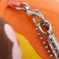 LOUIS VUITTON LV Key Holder KAIKAI KIKI Multicolor Cotton #AH336