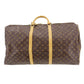 LOUIS VUITTON LV Keepall 60 Boston Handbag Brown Monogram M41422 #BQ377