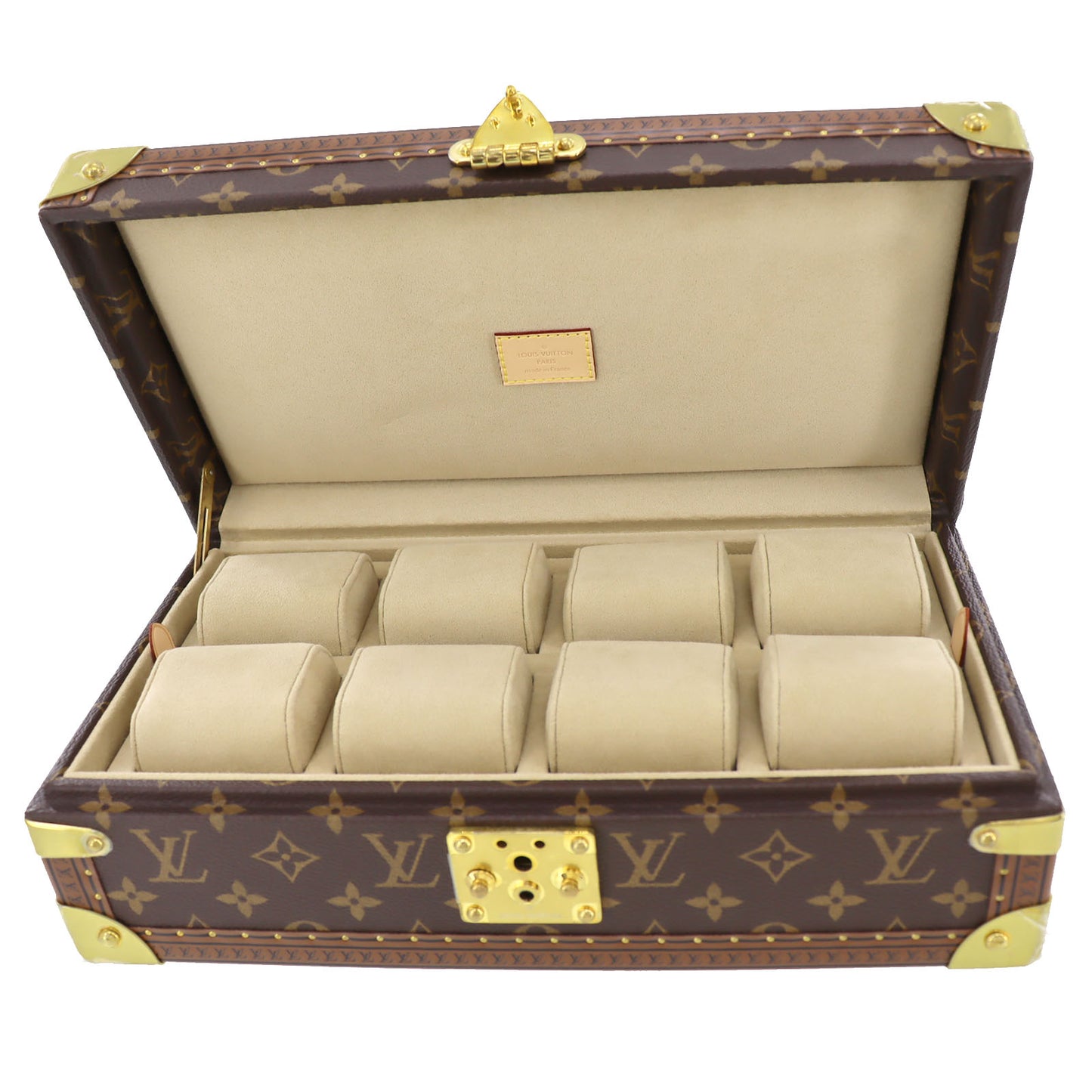 Louis Vuitton LV Coffret 8 Montres Watch Case Box Monogram M47641 #BJ772