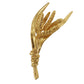 CHANEL Rice Ear Motif Pin Brooch Gold Plated 99P #DA607