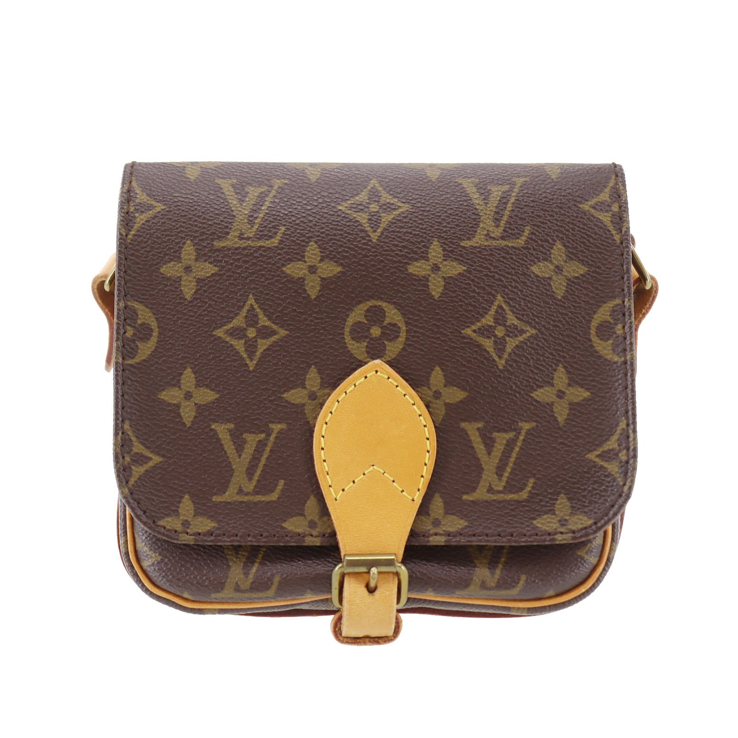 LOUIS VUITTON LV Mini Cartouchiere Shoulder Bag Monogram M51254 #AG784