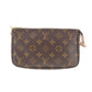 LOUIS VUITTON LV Pochette Accessories Monogram Pouch Handbag M51980 #ED878