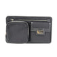 Christian Dior Trotter Crossbody Waist Belt Bag Black Canvas #BO92