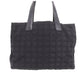 CHANEL New Travel Line Tote Bag Black Nylon #CG704