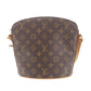 Louis Vuitton LV Drouot Shoulder Bag Monogram Leather M51290 #AH206