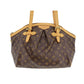 LOUIS VUITTON LV Tivoli GM Handbag Monogram Brown M40144  #AH624