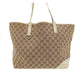 GUCCI Original GG Canvas Shoulder Tote Bag Brown #EG515