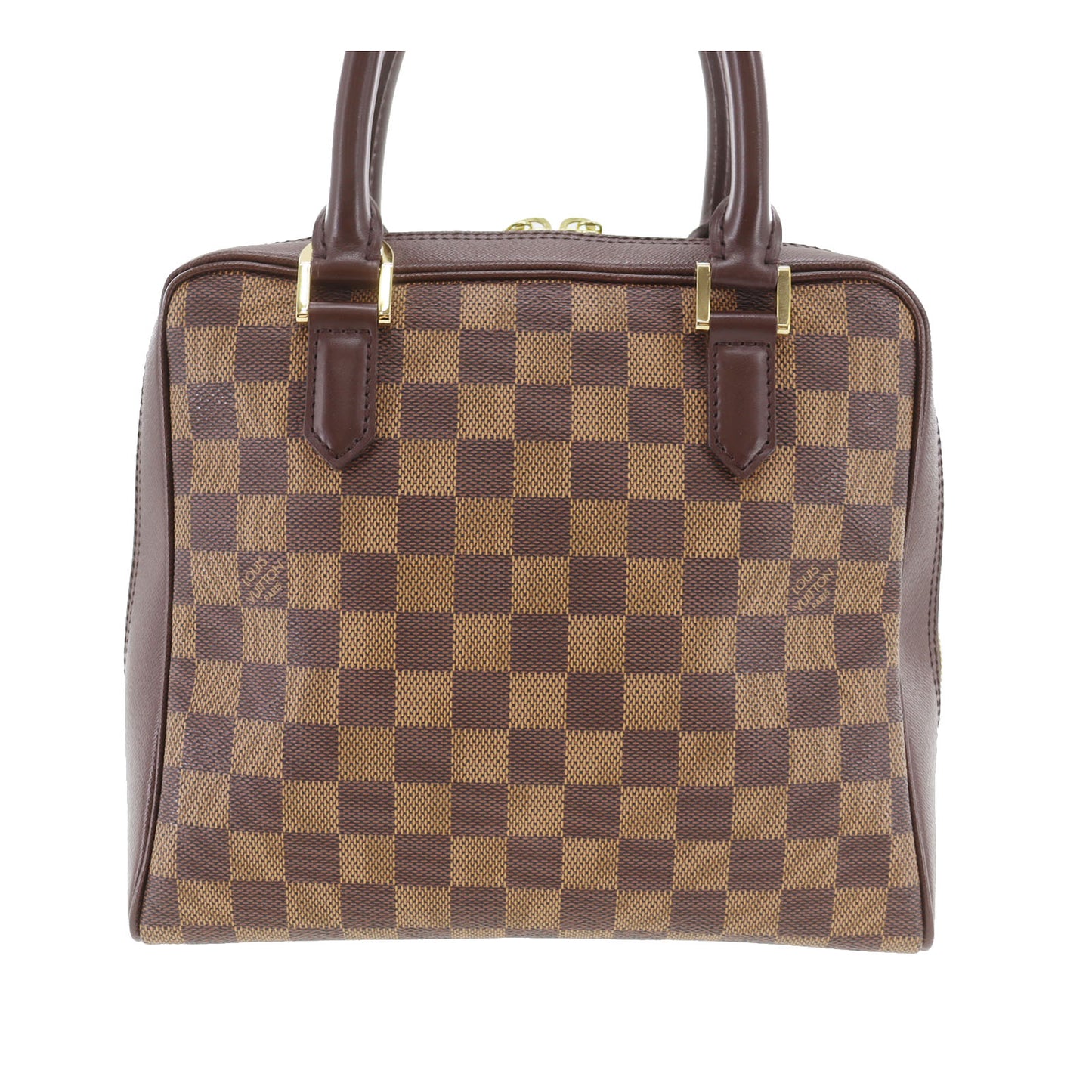 LOUIS VUITTON LV Brera Used Handbag Damier Brown N51150 Vintage #BT491