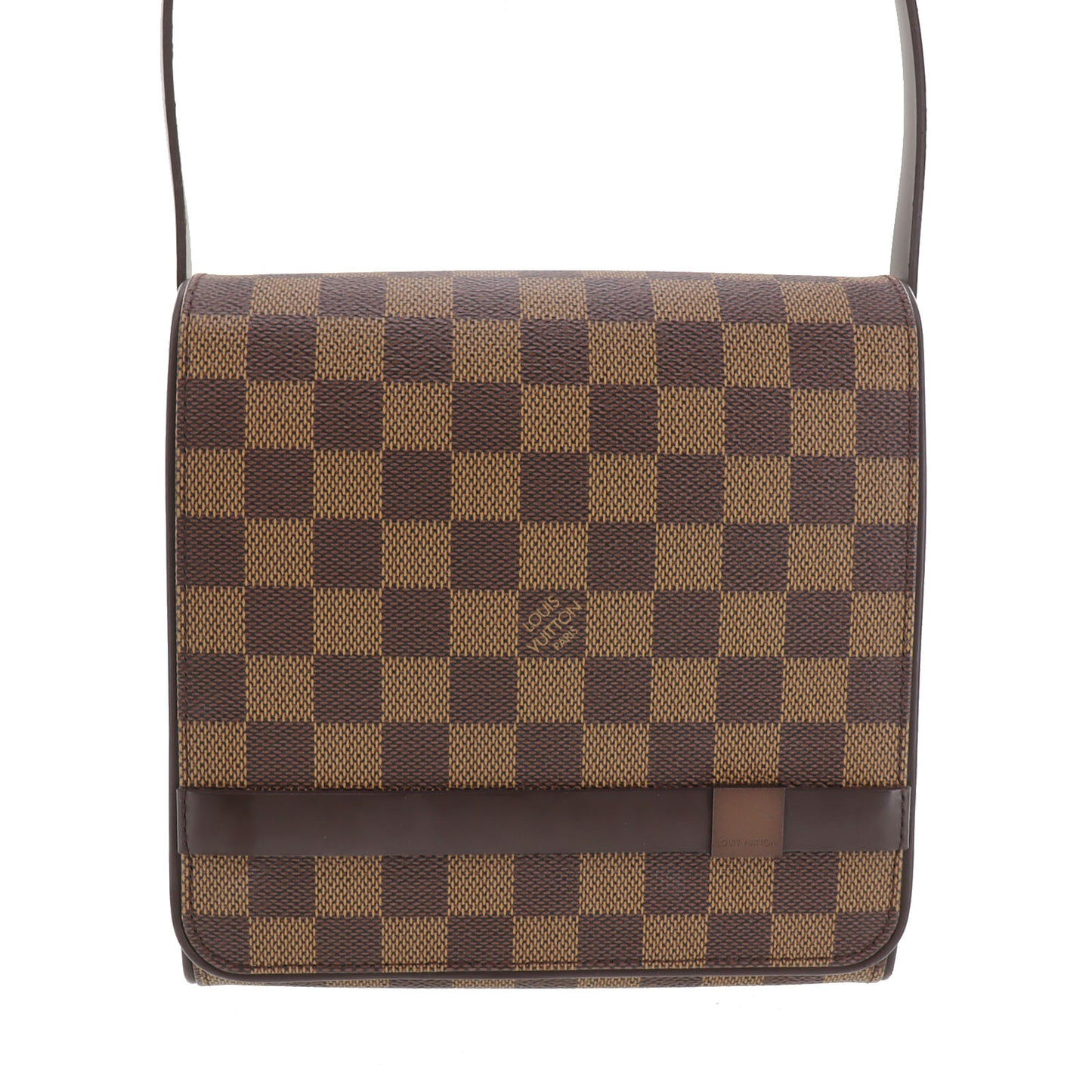 LOUIS VUITTON LV Tribeca Mini Shoulder Bag Damier Brown N51162 #CO63